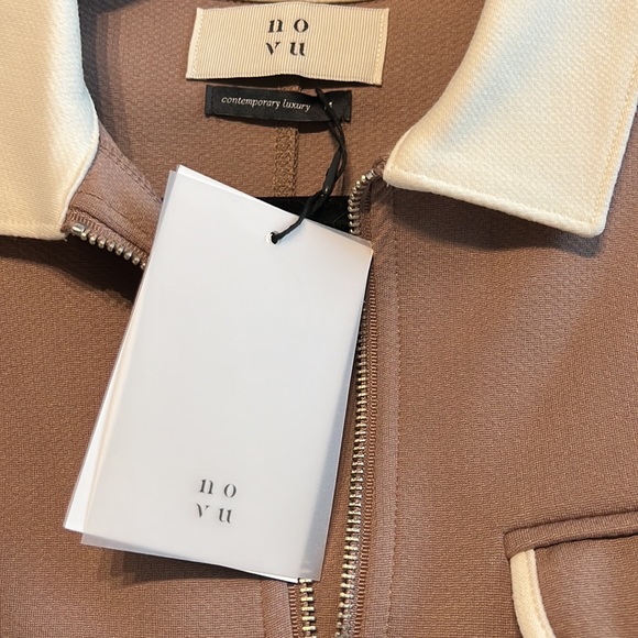 Men’s quarter zip polo. UK brand Novu - Picture 5 of 5